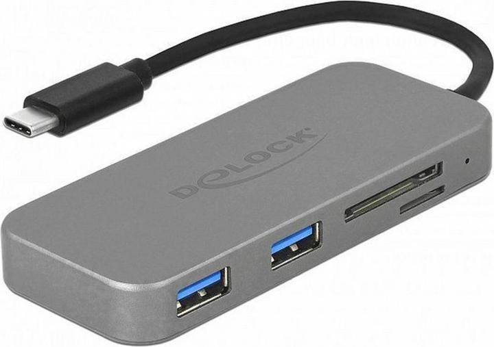 Delock 64064 Dockingstation USB-Typ-C (USB-C, 2 Ports)