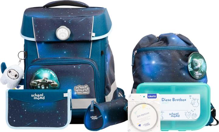 School-Mood Champion Maxx Pro Mila Schulranzen-Set 7-teilig (22 l)