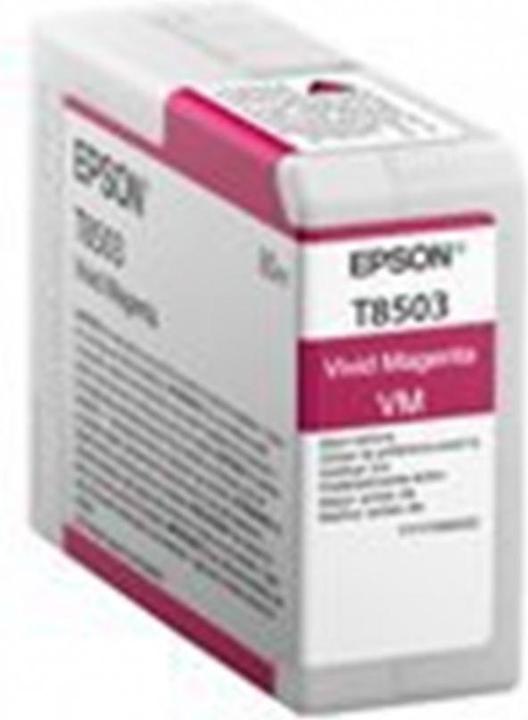 Actual product image Epson T8503 UltraChrome HD Vivid (M)