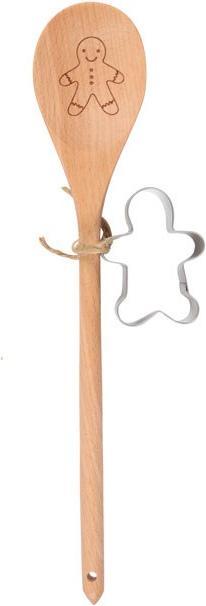 Actual product image Something Different Gingerbread Wooden Spoon Set