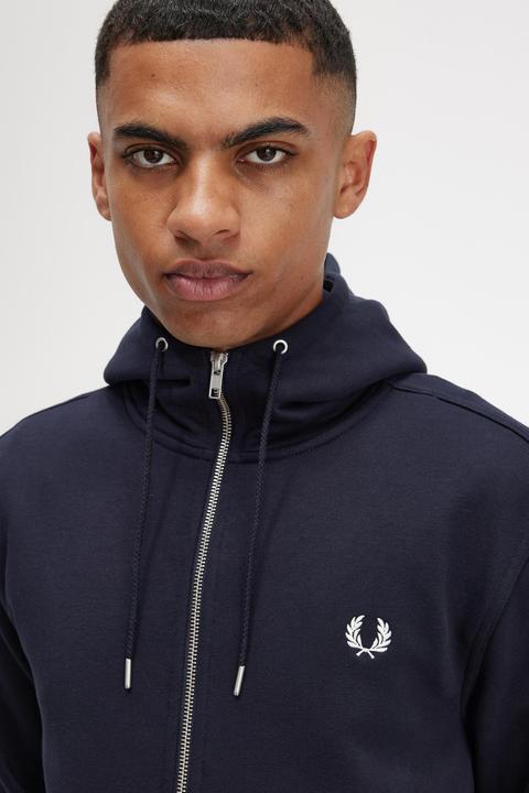 Immagine prodotto Fred Perry Hooded Jacket Navy (S)