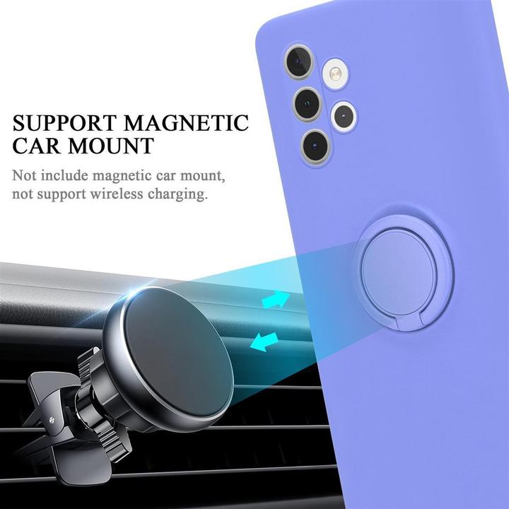 Productafbeelding Cadorabo TPU Vloeibare Ring Silicone Hoesje (Samsung Galaxy A32 5G)