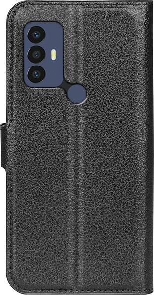 Actual product image MU Classic Litchi Leather Bookcover Series (TCL 30e)