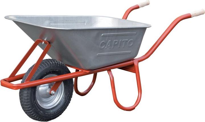 Actual product image Capito Eurocar 100 litre pneumatic wheelbarrow