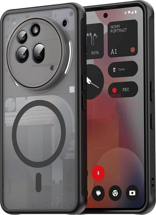 Produktbild Techsuit - HaloFrost II MagSafe - Nothing Phone (3a) Pro - Black (Nothing Phone (3a) Pro)