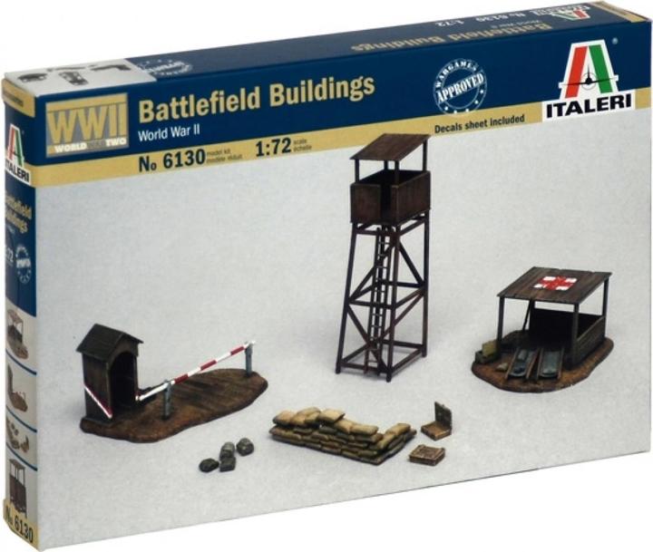 Productafbeelding Italeri Accessoires (fontein, commandopost et