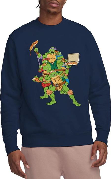 Immagine prodotto Teenage Mutant NT Pizza Party Felpa Adulto Unisex (S)