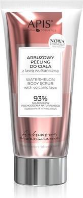 Actual product image Apis Natural Cosmetics Apis Watermelon Refreshment Watermelon Body Scrub With Volcanic Lava 200Ml (200 ml)
