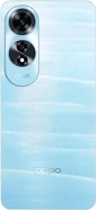 Actual product image OPPO A60 (256 GB, Ripple blue, 262.60", Dual SIM, 50 Mpx, 4G)