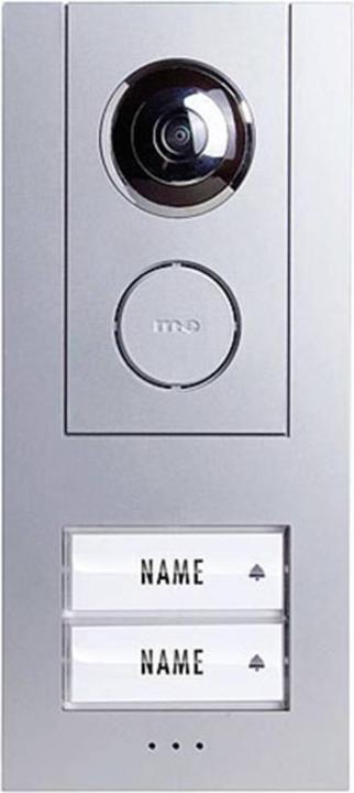 Actual product image M-E GMBH modern-electronics 41176 Video door intercom system wired complete set 2 family houses (Cable)