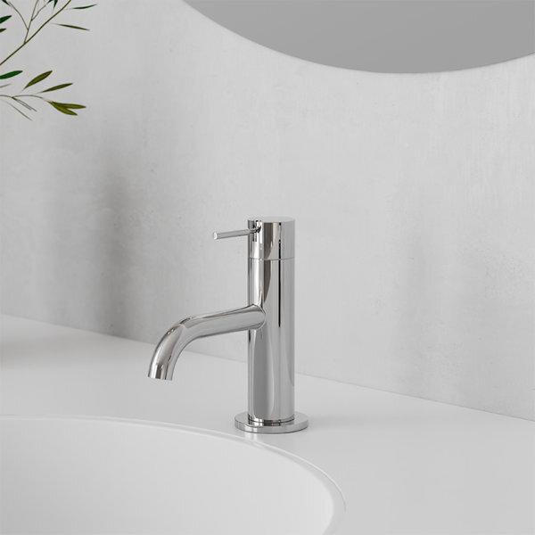 Immagine prodotto Steinberg Miscelatore per lavabo serie 100, acqua fredda, senza scarico, sporgenza: 100 mm, 1002500