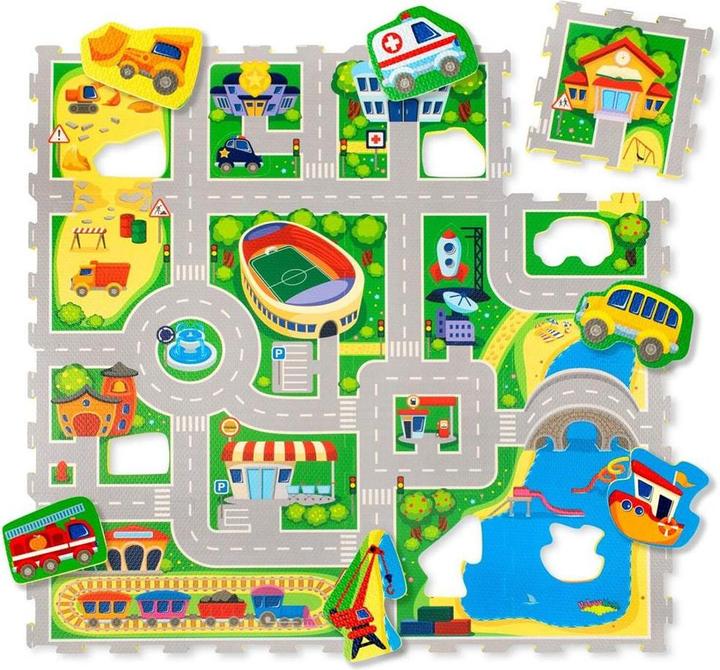 Actual product image Hakuna Matte City (120 x 120 cm)