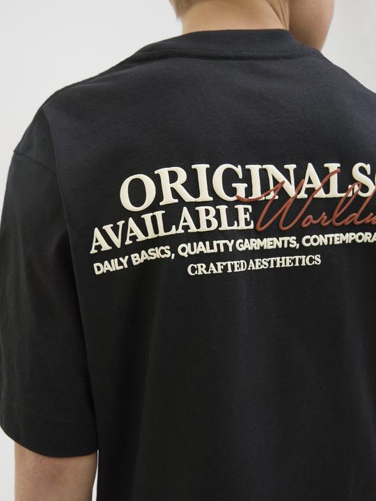 Actual product image Jack & Jones Jorislington Type Tee Ss Crew N. Sn Jnr (140)