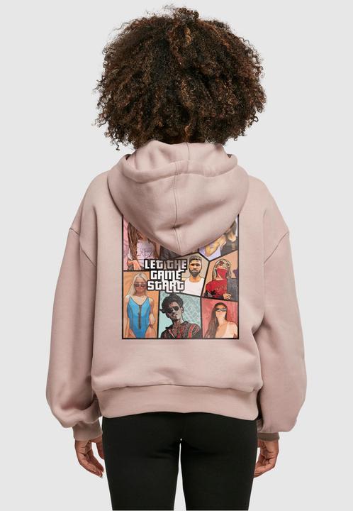 Immagine prodotto Merchcode Felpa con cappuccio da donna Grand Collage Organic - 113505 (XXL)