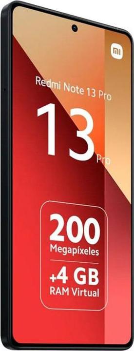 Productafbeelding Xiaomi Redmi Note 13 Pro 8+256 Middernacht Zwart (256 GB, Middernachtelijk zwart, 6.67", Dubbele SIM, 200 Mpx, 4G)