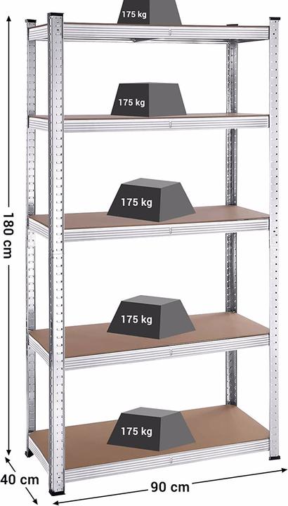 Immagine prodotto Songmics Storage (40 x 90 x 180 cm)