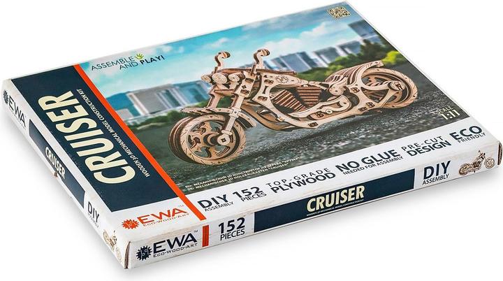 Produktbild Eco Wood Art Motorrad Cruiser