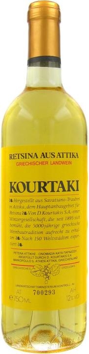 Produktbild Kourtaki Retsina (6 x 75 cl)