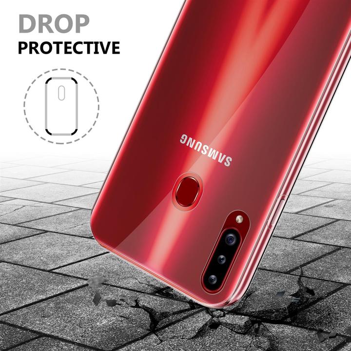 Actual product image Cadorabo TPU 360 Degree Case Cover (Samsung Galaxy A20s)