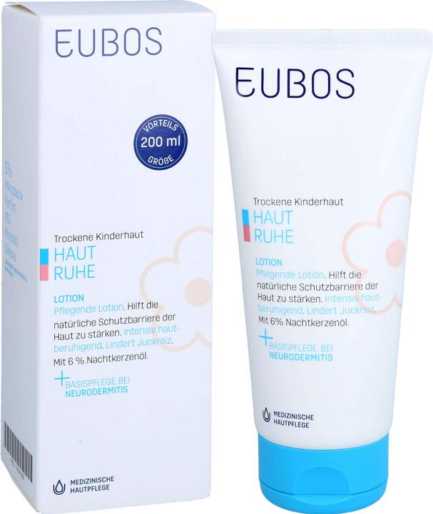 Actual product image Eubos Children's SKIN CALM Lotion, 200 ml LOT