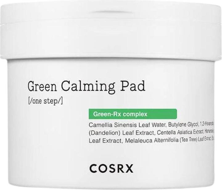 Cosrx one step green hero calming pad (Cleaning cloths, 70 ml)