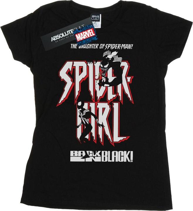 SpiderGirl Back In Black TShirt (M)