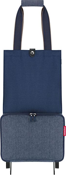 Actual product image reisenthel Shopping Trolley Herringbone Dark Blue