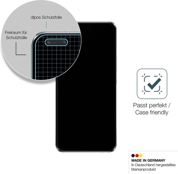 Actual product image Dipos Screen Protector Anti-Shock (2 Piece, Honor Magic5 Pro)