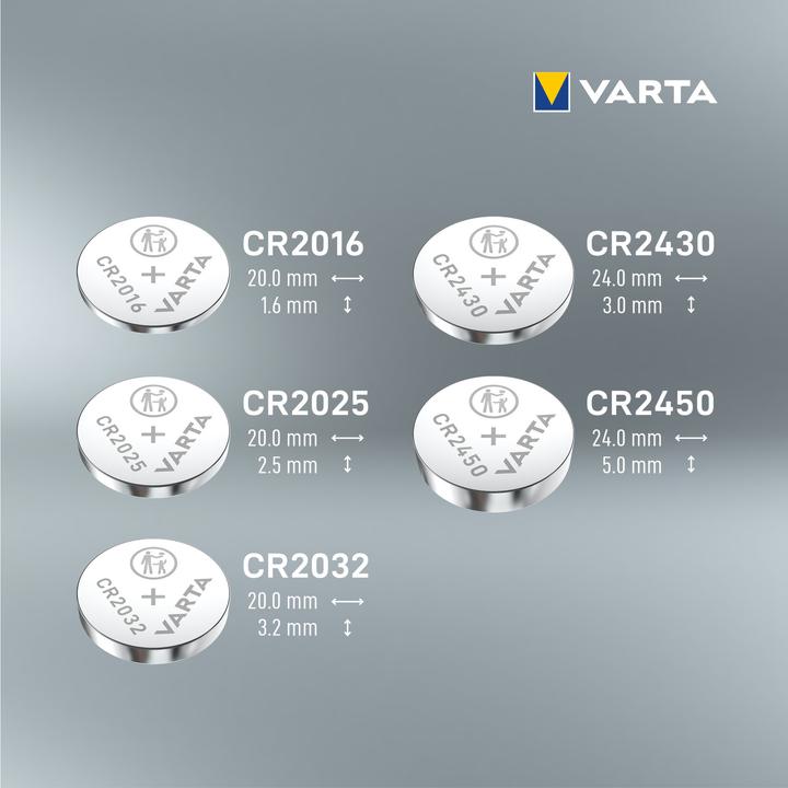 Image du produit Varta CR2430 (4 pcs, CR2430, 290 mAh)