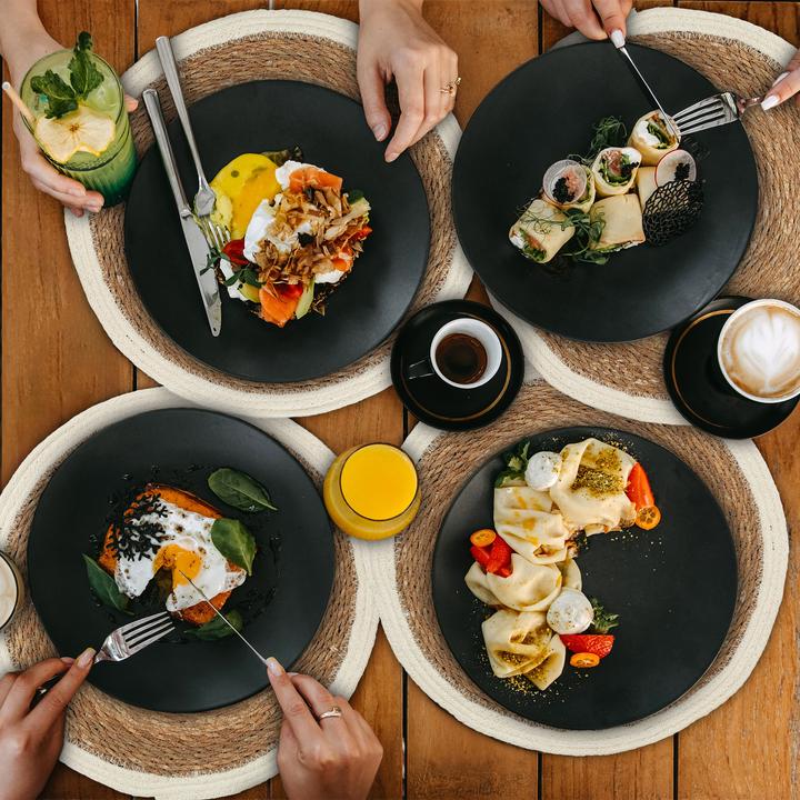 Actual product image Relaxdays 4x place mat (4 pcs., 36 x 36 cm)