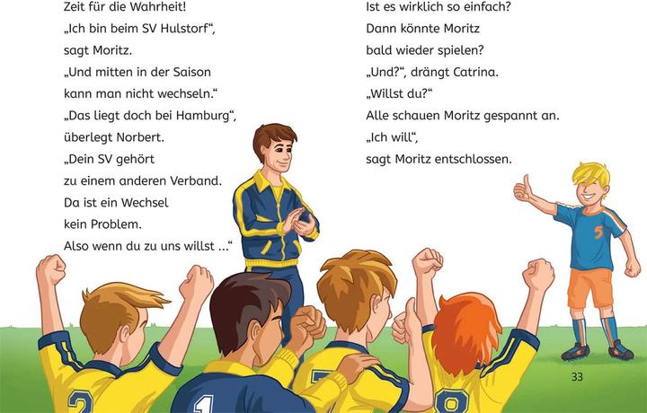 Immagine prodotto Kosmos Teufelskicker, Bücherhelden 1. Klasse, Moritz macht das Spiel (Tedesco, Frauca Nahrgang, Michael Boehm, 2024)