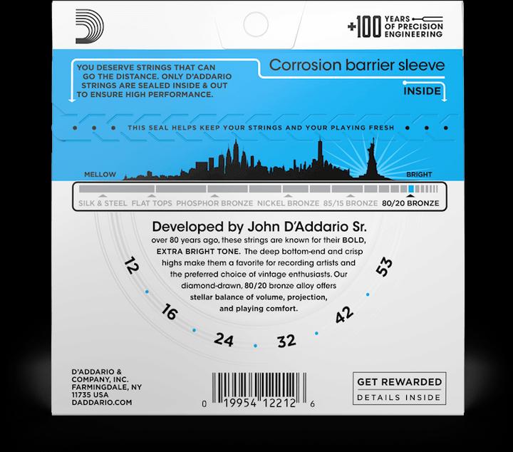 Image du produit D'Addario Ej11 (6 x, Guitare, 0.05")