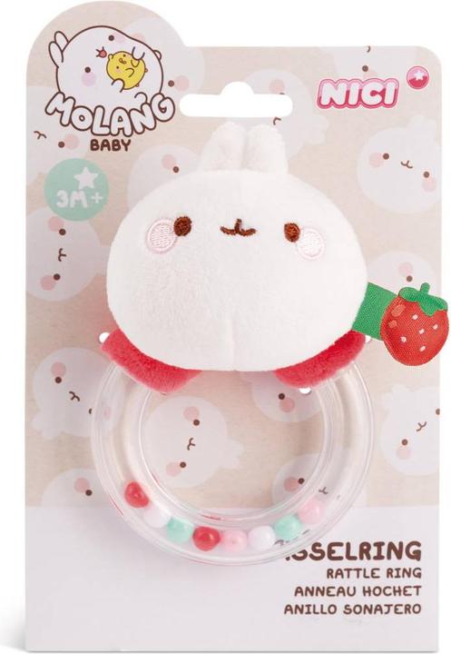 Produktbild NICI Rasselring MOLANG 11cm auf Header Karte
