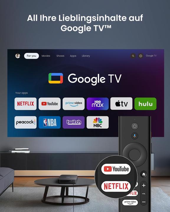 Actual product image Dangbei Atom (Full HD, 1200 lm, 1.2:1)