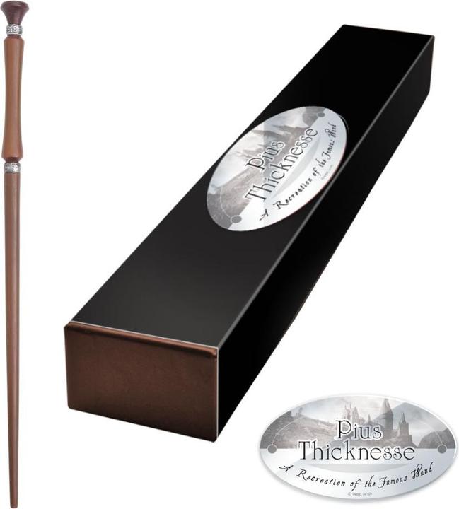 Actual product image Noble Collection Harry Potter Zauberstab Pius Thicknese (Charakter-Edition)