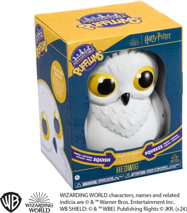 Produktbild Noble Collection Harry Potter Squishy Anti-Stress-Figur Pufflums Hedwig 18 cm