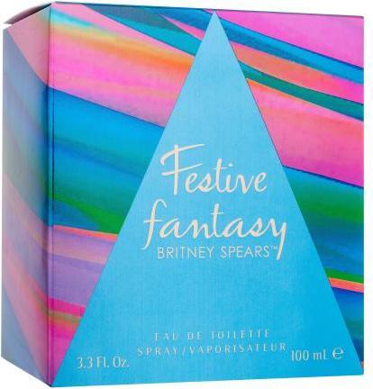 Actual product image Britney Spears Festive Fantasy EDT (Eau de toilette, 100 ml)