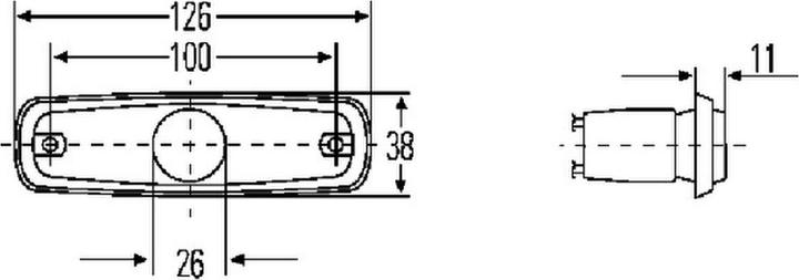 Produktbild Hella Schlusslicht Halogen für DAF FRUEHAUF SCANIA FAUN MCI VDL