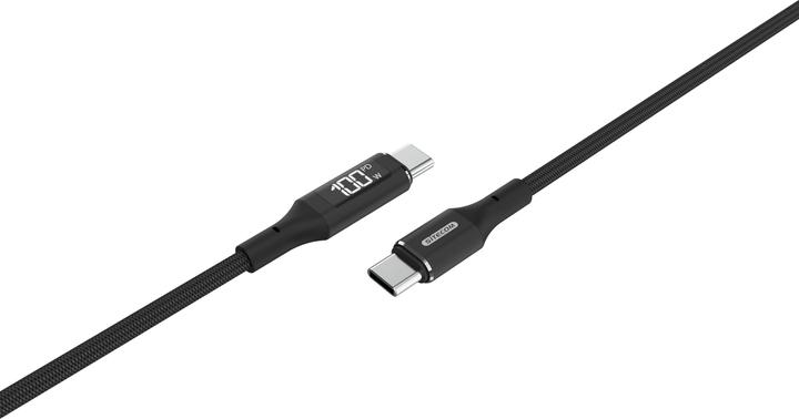Actual product image Sitecom CA-1005 USB-C to USB-C PC + LED Dpl (1.50 m, 100 W)