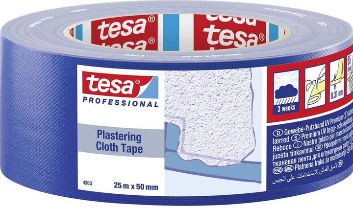 Actual product image tesa Plaster tape UV fabric 4363 (50 mm)