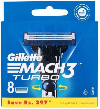 Produktbild Gillette Mach3 Turbo (8 x)