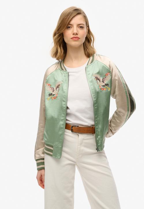 Produktbild Superdry SUIKAJAN EMBROIDERED BOMBER Dames Jas (10)