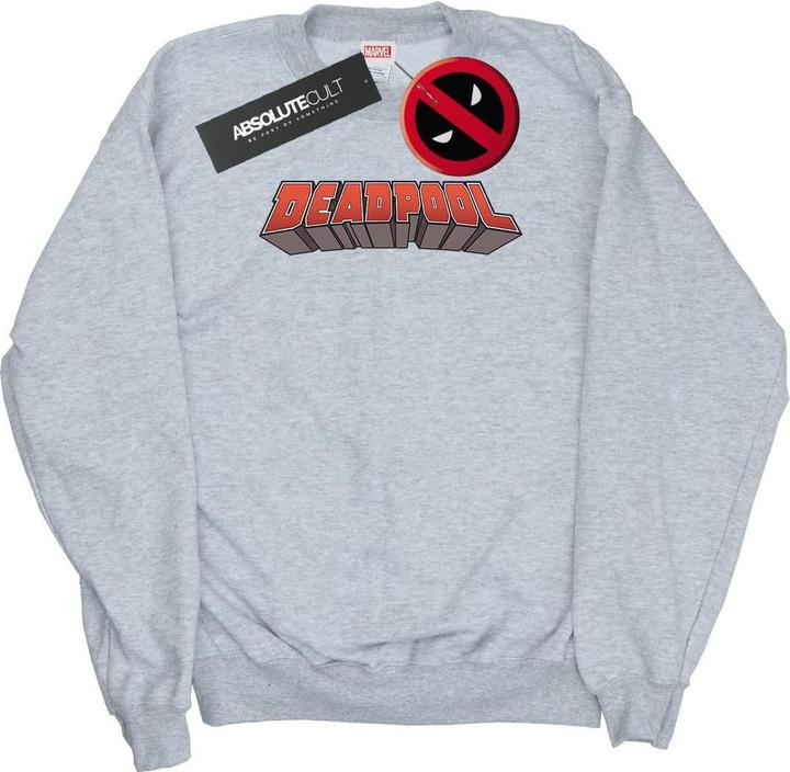 Produktbild Deadpool Text Logo Sweatshirt (M)