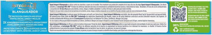 Etichetta energetica Signal Integral 8 (75 ml)