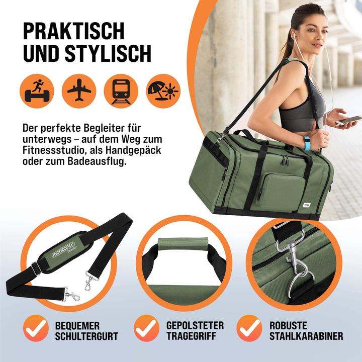 Immagine prodotto Monzana Borsa sportiva (90 l)