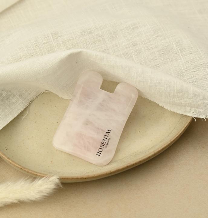 Actual product image Rosental Organics Rosental Tools - Rose Quartz Gua Sha