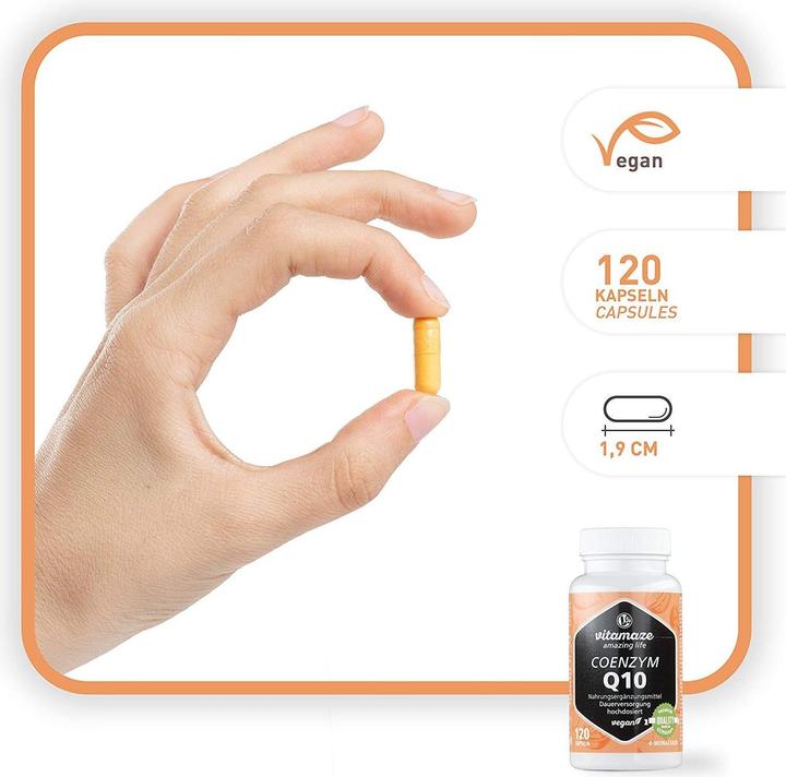 Produktbild Vitamaze Coenzym Q10 (120 Stück, Tabletten, 120 g)