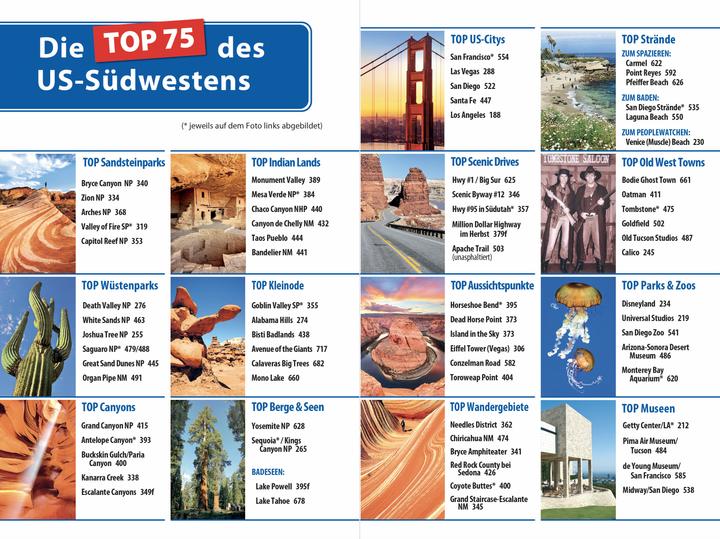Produktbild Reiseführer USA Südwesten (Deutsch, Hans-R. Grundmann, Isabel Synnatschke, 2025)