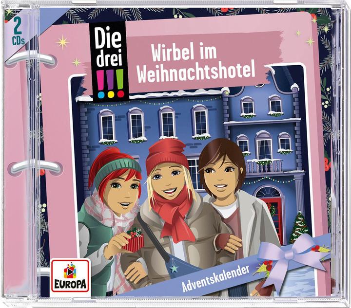 Produktbild Die drei DREI AUSRUFEZEICHEN Adventskalender/Wirbel im Weihnachtshotel