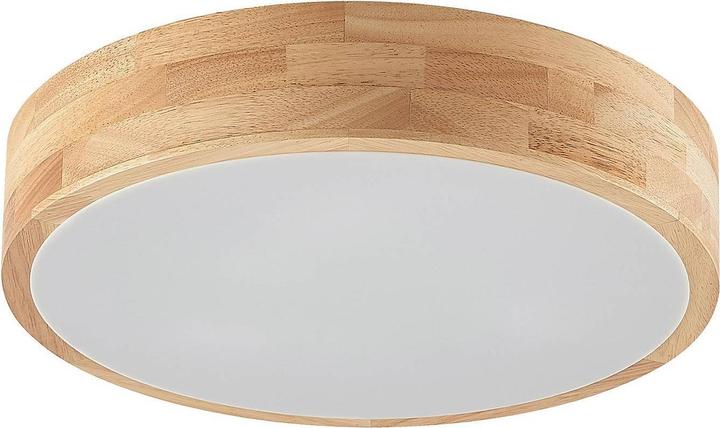 Produktbild Lindby Tanju Deckenleuchte, Eichenholz, Ø 40 cm (E27)